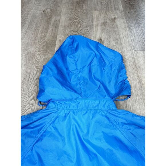 VINTAGE Reebok Sport Windbreaker Jacket Adult Large Full Zip Hoodie Bright 90s - Picture 3 of 10